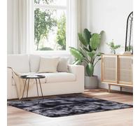 vidaXL Tappeto Shaggy a Pelo Lungo NAVARRA Grigio Scuro 160x160 cm