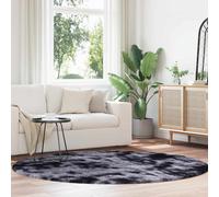 vidaXL Tappeto Shaggy a Pelo Lungo NAVARRA Grigio Scuro 200x200 cm