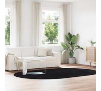 vidaXL Tappeto Shaggy a Pelo Lungo Nero 300x200 cm in Poliestere, Tappeto, Tappeto Soggiorno, Tappeto soffice, Tappeto, Tappeto Camera da Letto