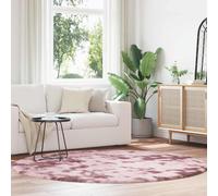 vidaXL Tappeto Shaggy a Pelo Lungo NAVARRA Rosa Antico 200x200cm