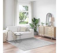 vidaXL Tappeto Shaggy Antiscivolo Grigio 200 x 200 cm PP