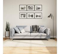 vidaXL Tappeto Shaggy PAMPLONA a Pelo Lungo Moderno Grigio 140x200 cm