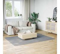 vidaXL Tappeto Soffice a Pelo Corto 160x230 cm Antiscivolo Grigio