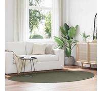 vidaXL Tappeto Verde foresta 160 x 230 cm Poliestere