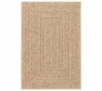 vidaXL Tappeto ZIZUR 120x170 cm Aspetto Iuta per Interni ed Esterni