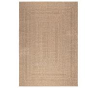 vidaXL Tappeto ZIZUR 160x230 cm Aspetto Iuta per Interni ed Esterni