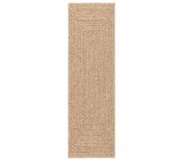 vidaXL Tappeto ZIZUR 80x250 cm Aspetto Iuta per Interni ed Esterni, moquette, zerbino, tappeto per pavimenti, tappeto per esterni, tappetino