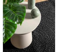 vidaXL Tappeto ZIZUR Antracite 140x200 cm Aspetto Iuta Interni Esterni
