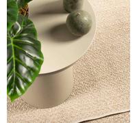 vidaXL Tappeto ZIZUR Beige 140x200 cm Aspetto Iuta Interni ed Esterni