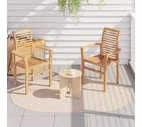 vidaXL Tappeto ZIZUR Crema 200 x 140 cm Polipropilene