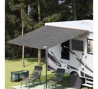 vidaXL Tarp resistente all'acqua Grigio e arancione 240 x 300 cm