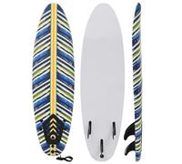 vidaXL Tavola da Surf 170 cm Design a Foglia