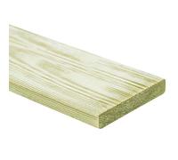 vidaXL Tavola da terrazza 12 pz Verde impregnato 1,44 m², Giardino e Terrazza, Pavimento Rettangolare, Legno Resistente alle Intemperie, Durevole Pannelli Rustic Pin
