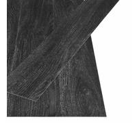 vidaXL Tavole autoadesive per pavimenti, 32 pezzi, antracite, 4,46 m² PVC, eleganti pavimenti modulari, pavimenti durevoli e autoadesivi per interni, facile manutenzione, migliora il comfort della