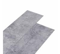 vidaXL Tavole autoadesive per pavimenti, 32 pezzi, cemento grigio, 4,46 m² PVC, eleganti pavimenti modulari, assi durevoli e autoadesive per interni, facile manutenzione, migliora il comfort della