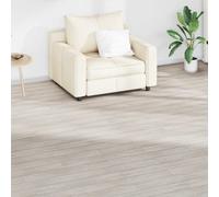vidaXL Tavole per Pavimenti 18 pcs Bianco Rovere Classico 2,51 m² PVC