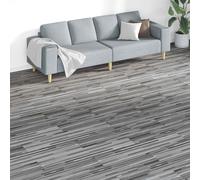 vidaXL Tavole per Pavimenti 18 pcs Grigio 5,26 m² PVC