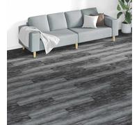 vidaXL Tavole per Pavimenti 18 pcs Grigio 5,26 m² PVC