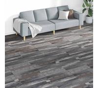 vidaXL Tavole per Pavimenti 18 pcs Grigio 5,26 m² PVC