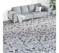 vidaXL Tavole per Pavimenti 18 pcs Grigio 5,26 m² PVC