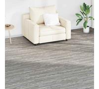 vidaXL Tavole per Pavimenti 18 pcs Grigio scuro 2,51 m² PVC