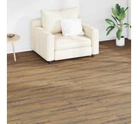 vidaXL Tavole per Pavimenti 18 pcs Marrone Noce 2,51 m² PVC
