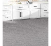 vidaXL Tavole da pavimento 36 pz Cemento marrone 5,02 m² PVC, Pavimenti in laminato elegante a basso prezzo, soluzione per pavimenti interni leggera e autoadesiva