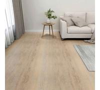 vidaXL Tavole da pavimento 55 pezzi Marrone 5,11 m² PVC, idee moderne e quadrate per pavimenti fai da te che danno un aspetto elegante, affidabile e durevole nel tuo ufficio con opzioni in PVC adesivo