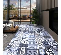 vidaXL Tavole per Pavimenti 5,11 m² 55 pcs PVC Motivo Colorato