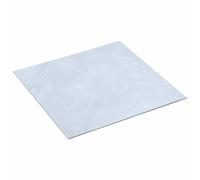 vidaXL Tavole per Pavimenti 55 pcs Bianco 5,11 m² PVC
