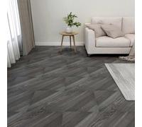 vidaXL Tavole per Pavimenti 55 pcs Grigio 5,11 m² PVC