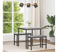 vidaXL Tavoli da pranzo 70 x 70 x 75 cm Legno ingegnerizzato Quadrato