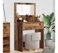 vidaXL Tavoli da Trucco per Camera da Letto con cassetto Legno vecchio