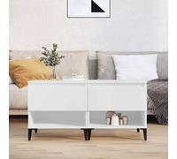 vidaXL Tavolini 2 pz Bianchi 50x46x50 cm in Legno Multistrato