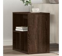 vidaXL Tavolini 2 pz Rovere Marrone 50x30x50 cm in Legno Multistrato