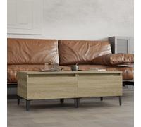 vidaXL Tavolini 2pz Rovere Sonoma 50x46x35 cm in Legno Multistrato