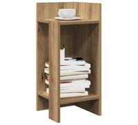 vidaXL Tavolini Laterali 2pz con Ripiano Rovere Artigianale