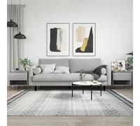 vidaXL Tavolini Salotto 2pz Grigio Sonoma 50x46x50cm Legno Multistrato