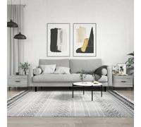 vidaXL Tavolini Salotto 2pz Grigio Sonoma 50x50x40cm Legno Multistrato