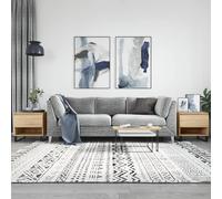 vidaXL Tavolini Salotto 2pz Rovere Sonoma 50x46x50cm Legno Multistrato