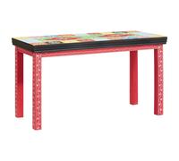 vidaXL Tavolino 2 pcs Multicolore