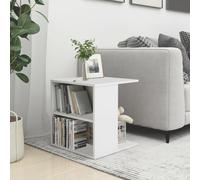 vidaXL Tavolino Bianco 45x45x48 cm in Legno Multistrato