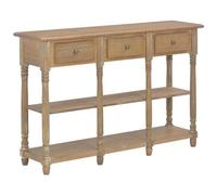 VIDAXL - Tavolino Consolle 110x30x76 Cm In Legno Multistrato