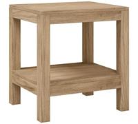 vidaXL Tavolino da Bagno 45x35x45 cm in Legno Massello di Teak