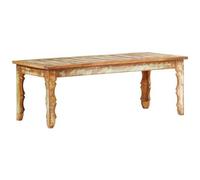 VIDAXL - Tavolino Da Caff 110x50x40 Cm In Legno Massello Di Recupero