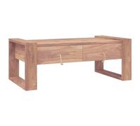 VIDAXL - Tavolino Da Caff 110x60x40 Cm In Legno Massello Di Teak
