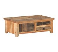 VIDAXL - Tavolino Da Caff 90x50x35 Cm In Legno Massello Di Recupero