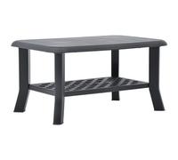 VIDAXL - Tavolino Da Caff Antracite 90x60x46 Cm In Plastica