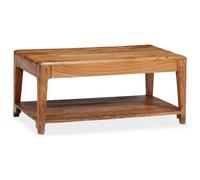 VIDAXL - Tavolino Da Caff In Legno Massello 88x50x38 Cm