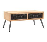 VIDAXL - Tavolino Da Caff In Legno Massello Di Abete 115x55x50 Cm